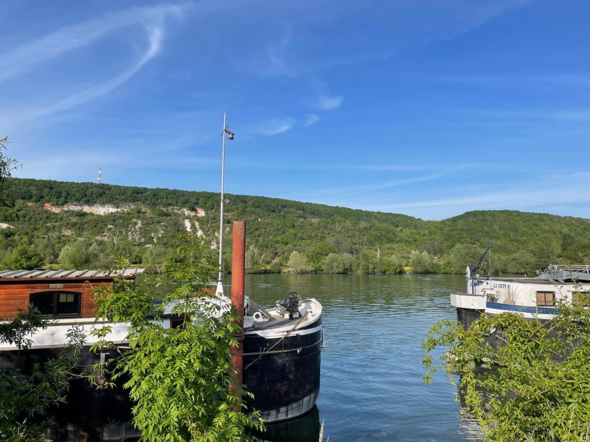 Maison La Capucine Sur Quai De Seine, Wifi, Machine A Laver, Parking Prive Gratuit Вернон Экстерьер фото